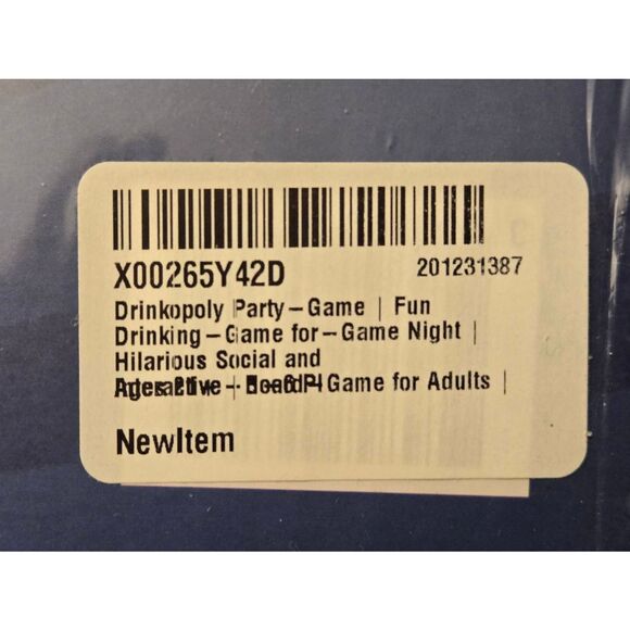 Drinkopoly The Blurriest Game Ever Adult Board Game - Picture 4 of 4